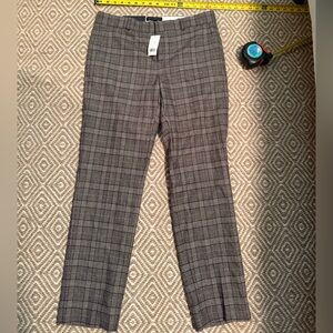 NWT Banana Republic Women’s Brown Plaid Dress Pants
